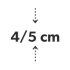 simbolo 4 - 5 cm